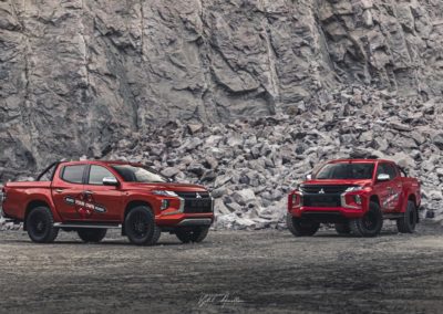 Ombygging av Mitsubishi i200 og l200.
